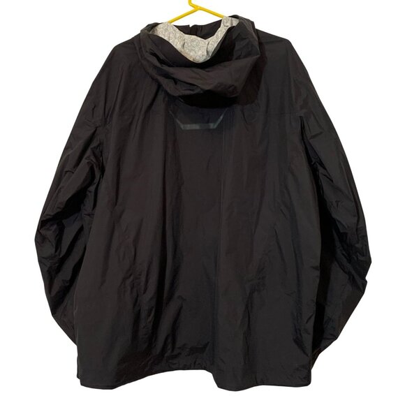 Eddie Bauer First Ascent Whittaker Mountaineering Black Hood Rain Jacket Men XXL - Picture 2 of 13